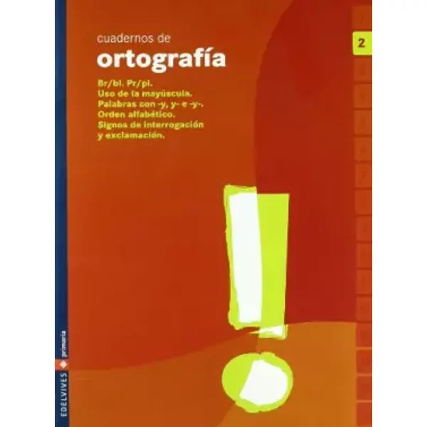 Cuaderno De OrtografíA 2 Primaria - Esther EchevarríA Soriano, Natividad SáNchez LóPez-image