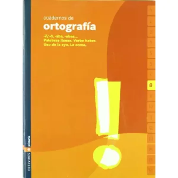 Cuaderno De Ortografia 8 Primaria - Estrella Conejo Menor, Rufino SáNchez Bravo-image