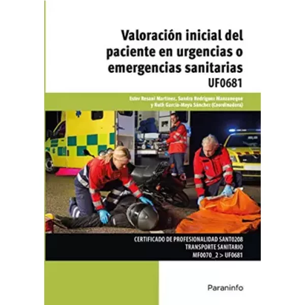 ValoracióN Inicial Del Paciente En Urgencias O Emergencias Sanitarias (Sanidad) - Ruth GARCÍA-MOYA SÁNchez, Sandra FernÁNdez RODRÍGUEZ-MANZANEQUE, Ester Resani MartÍNez-image