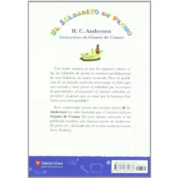 El Soldadito De Plomo / Steadfast Tin Soldier - Hans Christian Andersen-image