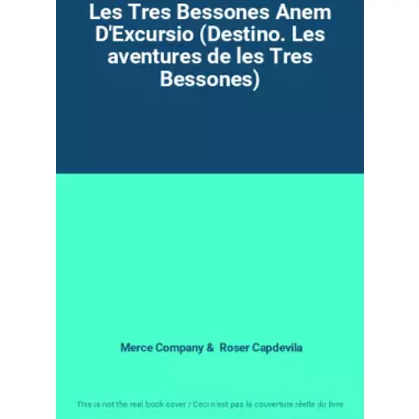 Les Tres Bessones Anem D'excursio (Destino. Les Aventures De Les Tres Bessones) - Merce Company, Roser Capdevila-image