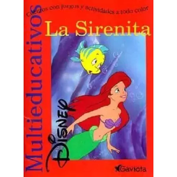 La Sirenita: Cuentos Con Juegos Y Actividades A Todo Color (Multieducativos Disney) - Walt Disney Company-image