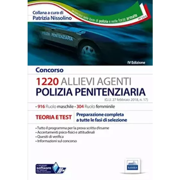 Concorso 1220 Allievi Agenti Polizia Penitenziaria - P. Nissolino