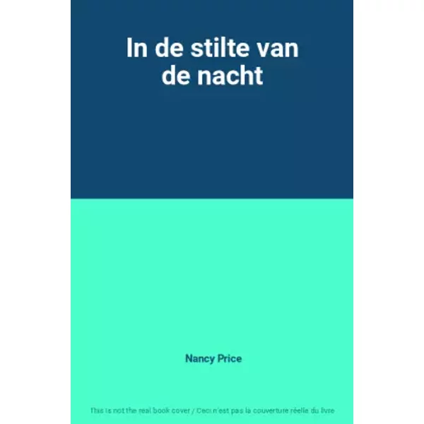In De Stilte Van De Nacht - Nancy Price-image