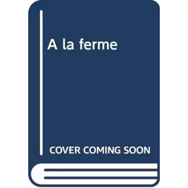 A La Ferme Mes Premiers Pt.Mots - Unknown Author-image