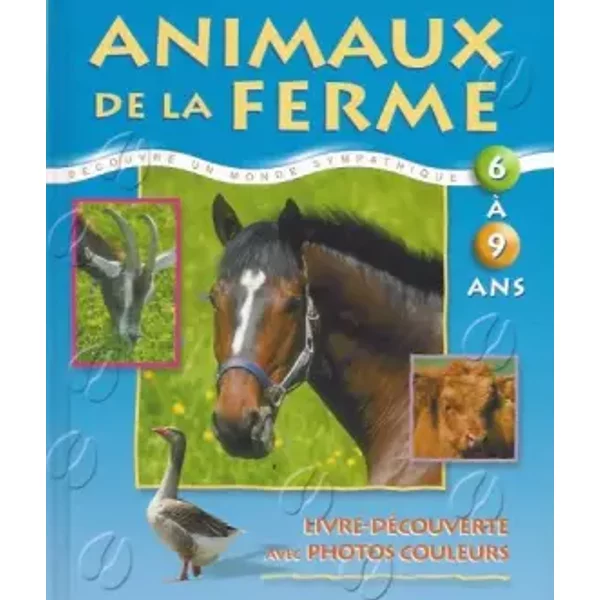Animaux De La Ferme 6 à 9 Ans - Caramel Editions-image