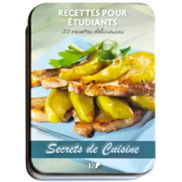 Recettes pour Etudiants - Boite de 50 Recettes
