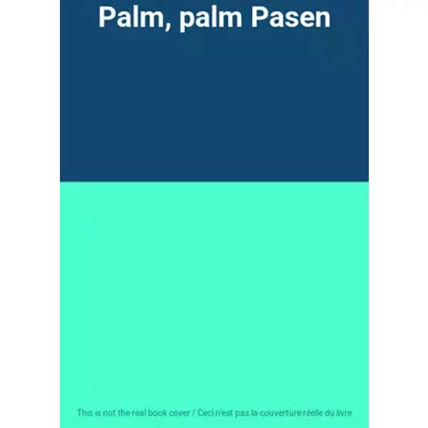 Palm, palm Pasen