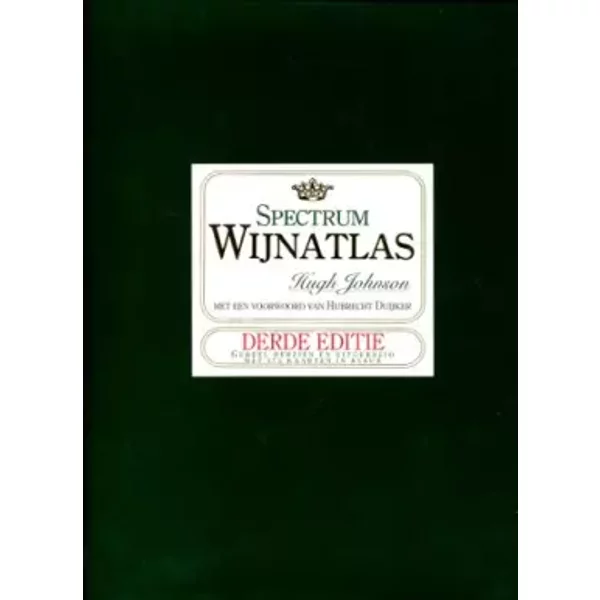 SPECTRUM WIJNATLAS - unknown author