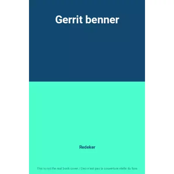 Gerrit benner - Redeker
