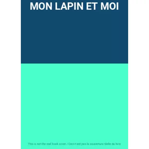 Mon Lapin Et Moi-image
