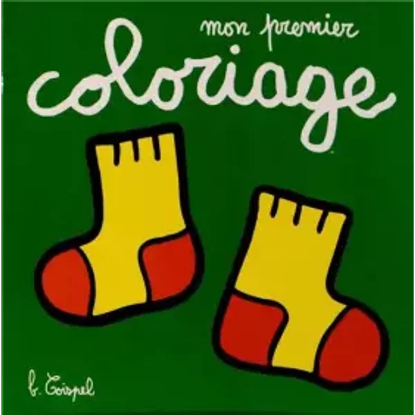Mon Premier Coloriage: Chaussettes - Bruno Coispel-image