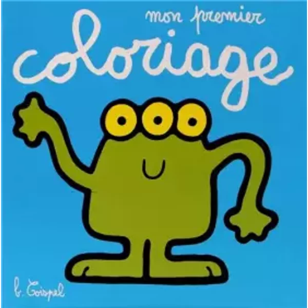 Mon Premier Coloriage: Monstre Vert - Bruno Coispel-image