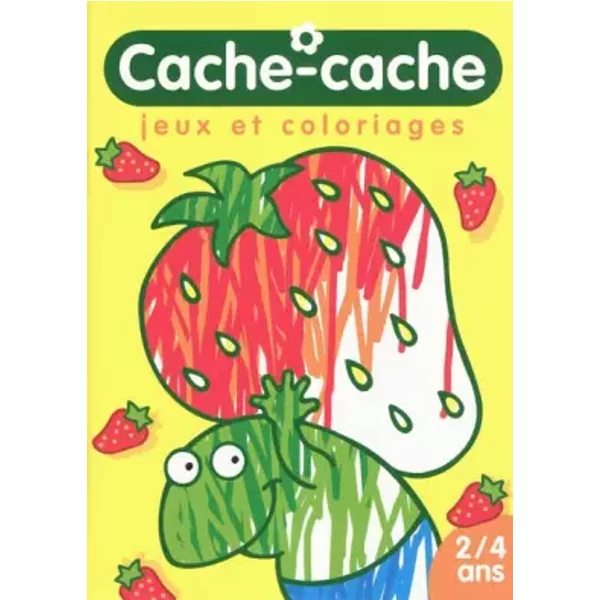 Cache-Cache: Jeux Et Coloriages (Grenouille) 2/4 Ans - Bruno Coispel-image