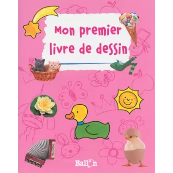 Mon Premier Livre De Dessin: Rose - Ballon-image