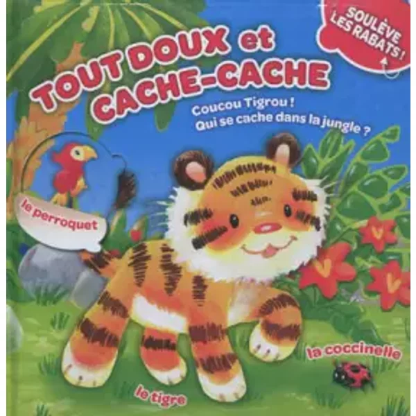 Tout Dous Et Cache-Cache Coucou Tigrou ! Qui Se Cache Dans La Jungle ? - Yoyo éDitions-image