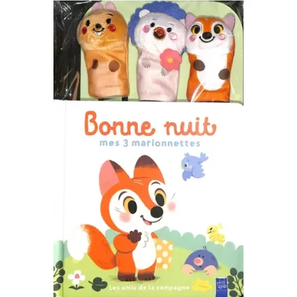 Bonne Nuit Mes 3 Marionnettes: Les Amis De La Campagne - Unknown Author-image