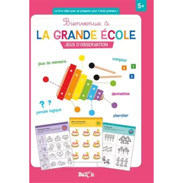 Bienvenue à La Grande éCole : Jeux D'observation - Unknown Author-image