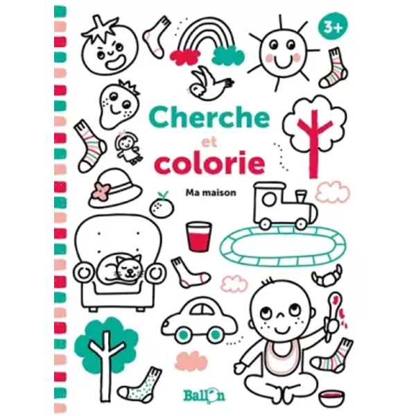 Cherche Et Colorie 3+ - Ma Maison - Unknown Author-image