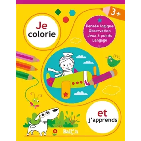 Je Colorie Et J'apprends - 3+ - Unknown Author-image