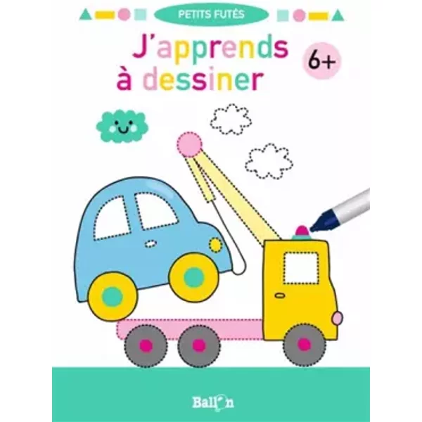 Petits futés j'apprends à dessiner 6+ - unknown author