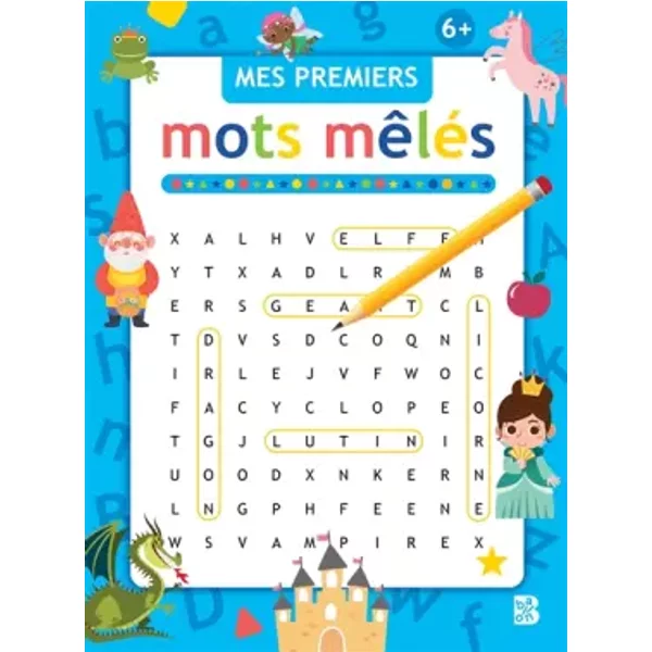 Jeux De GéNie - Mots MêLéS 6+ - Unknown Author-image
