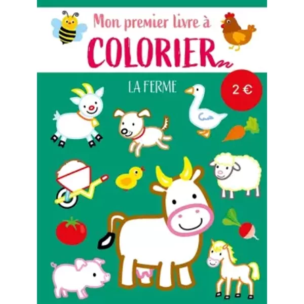 Mon Premier Livre à Colorier - La Ferme - Unknown Author-image