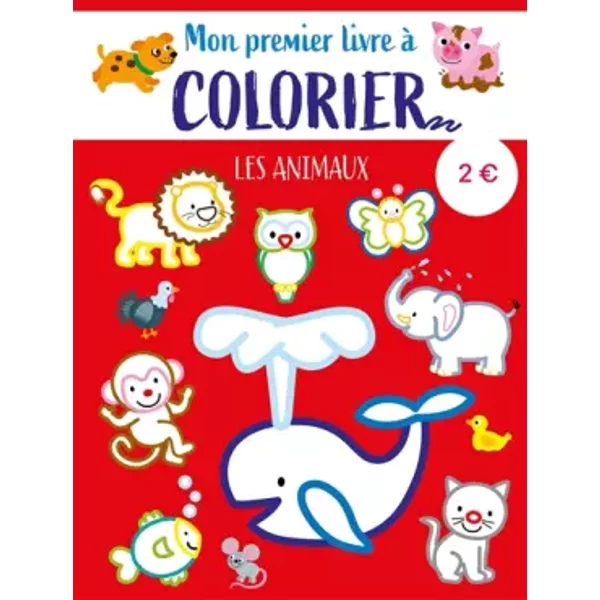 Mon Premier Livre à Colorier - Les Animaux - Unknown Author-image