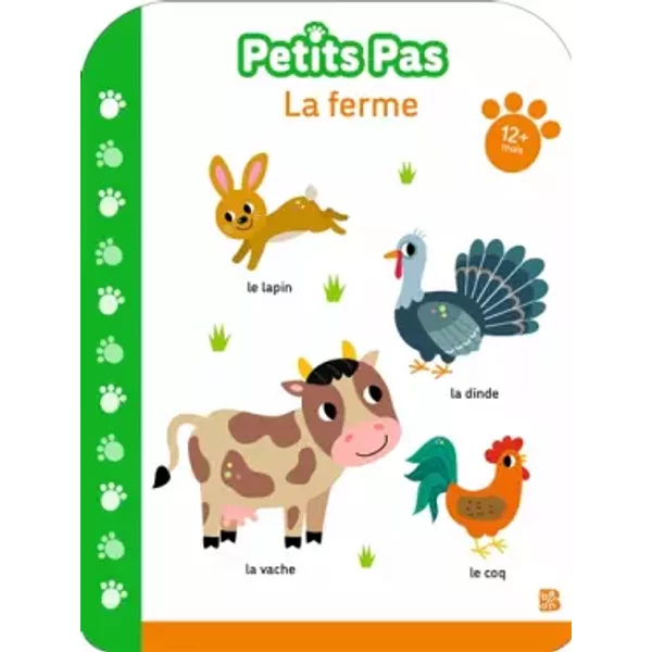 Petits Pas La Ferme 12 Mois - Unknown Author-image