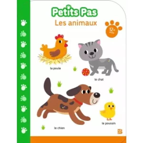 Petits Pas Les Animaux 12 Mois - Unknown Author-image