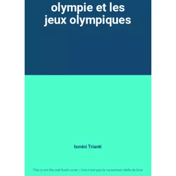 Olympie Et Les Jeux Olympiques - Ismini Trianti-image