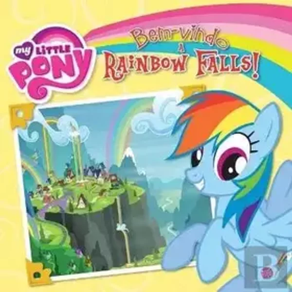 My Litle Pony Bem vindos a rainbow falls (Portuguese Edition) - Olivia London