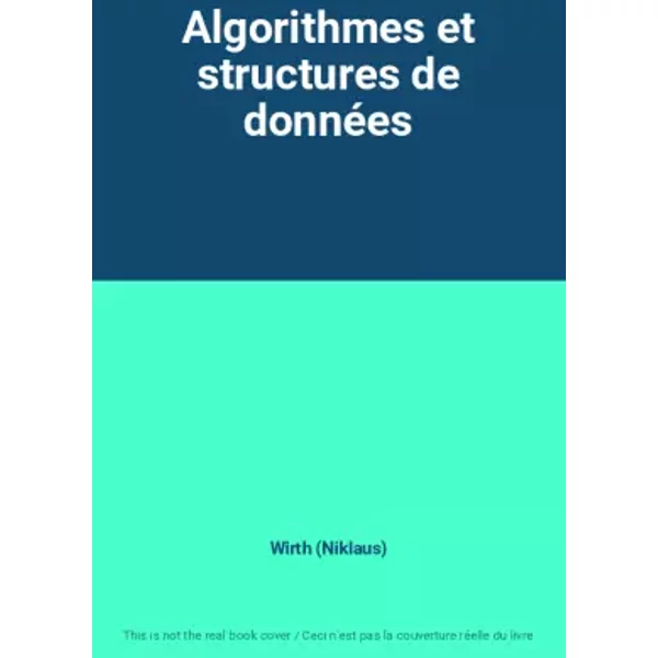 Algorithmes Et Structures De DonnéEs - Wirth (Niklaus)-image