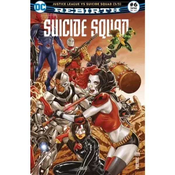 Suicide Squad Rebirth 06 Justice League vs Suicide Squad (3/3) - Joshua WILLIAMSON, Robson ROCHA, Rob WILLIAMS, Collectif