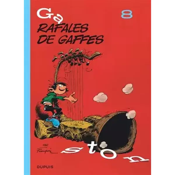 Gaston (édition 2018) - Tome 8 - Rafales de gaffes - Franquin