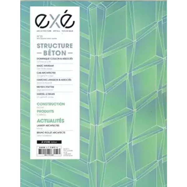 Exe N 33 - Structure BéTon Septembre/Octobre/Novembre 2018 - Collectif-image