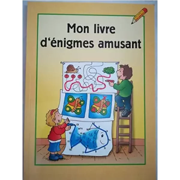 Mon livre d'énigmes amusant