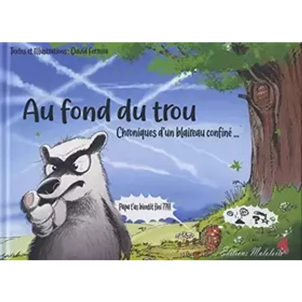 Au fond du trou: Chroniques d'un blaireau confiné... - David Ferreira