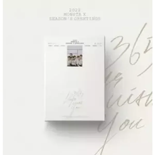 Livre photo Monsta X 2022 Season'SGEETINGS (livre photo de vœux de saison MONSTA X 2022) (calendrier de bureau)