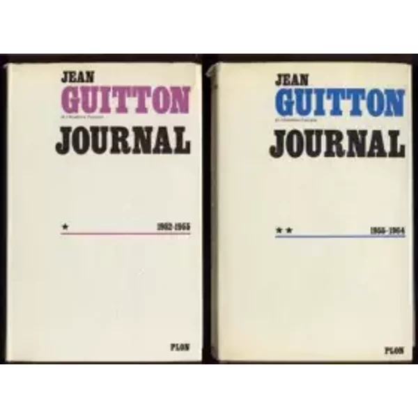 Journal 1955-1964. - Guitton Jean-image