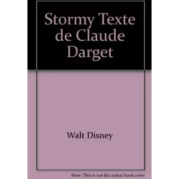 Stormy Texte De Claude Darget - Walt Disney-image