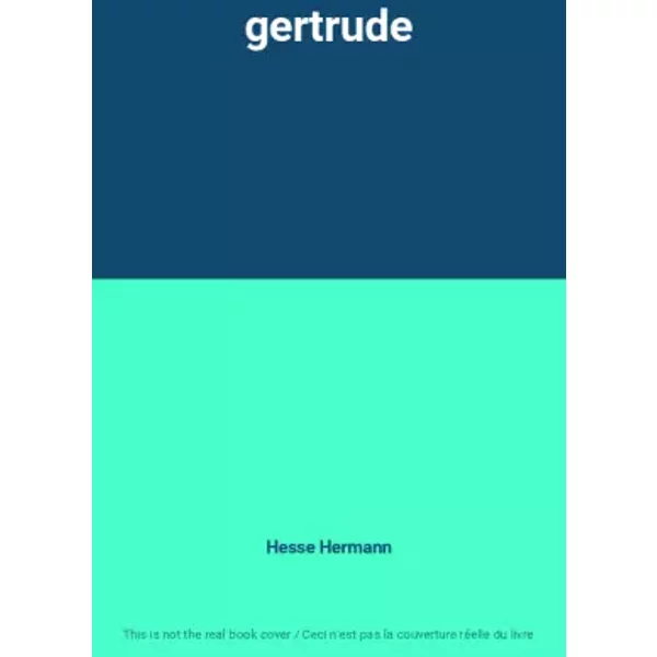 Gertrude - Hesse Hermann-image