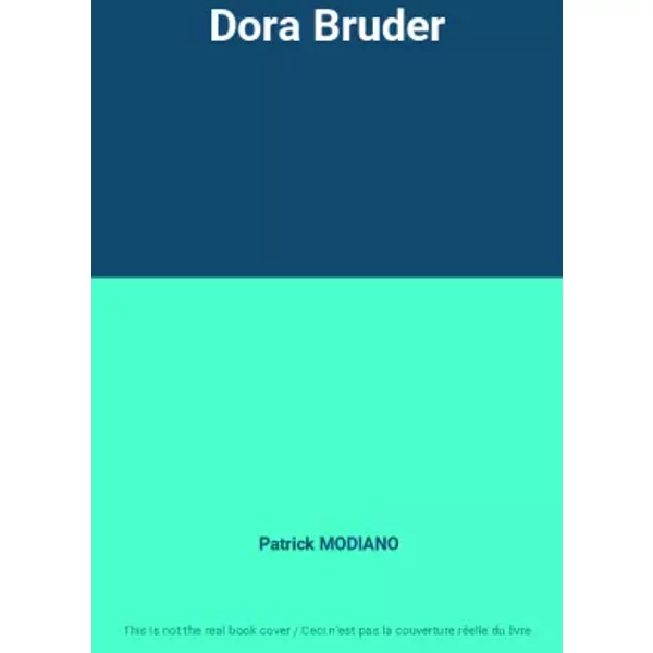Dora Bruder - Patrick Modiano-image