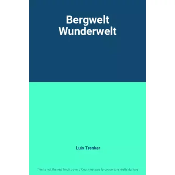 Bergwelt Wunderwelt - Luis Trenker-image