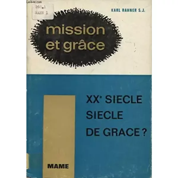 Xxe Siecle Siecle De Grace ? - Karl Rahner-image