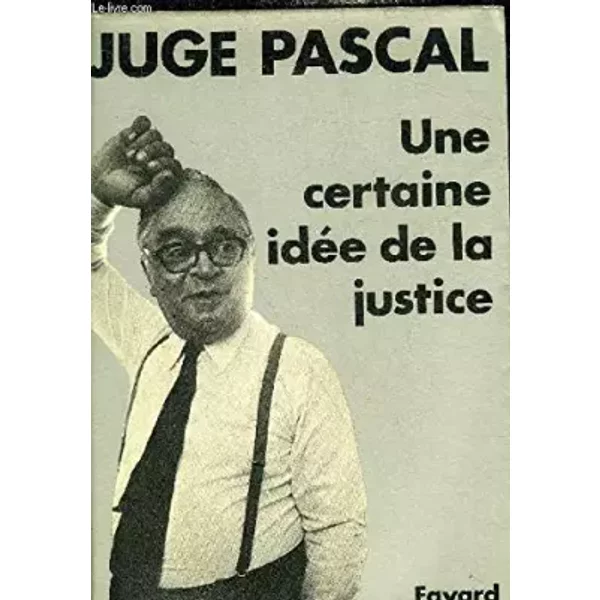 Une Certaine Idee De La Justice.-image