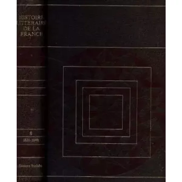 Histoire LittéRaire De La France Tome 8 : 1830 - 1848 - Collectif-image