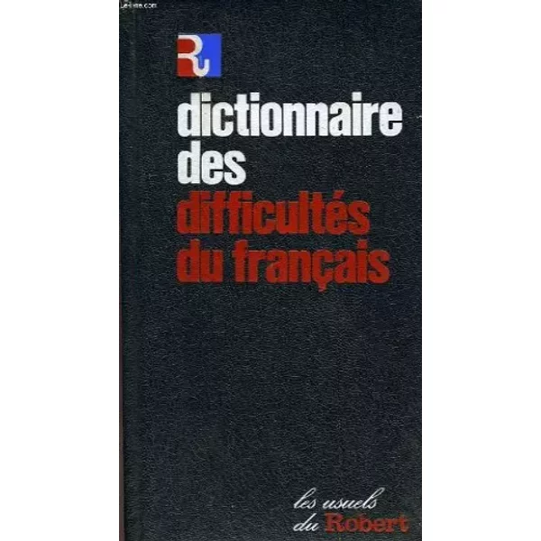 Dictionnaire Des Difficultes Du Francais - Colin JEAN-PAUL-image