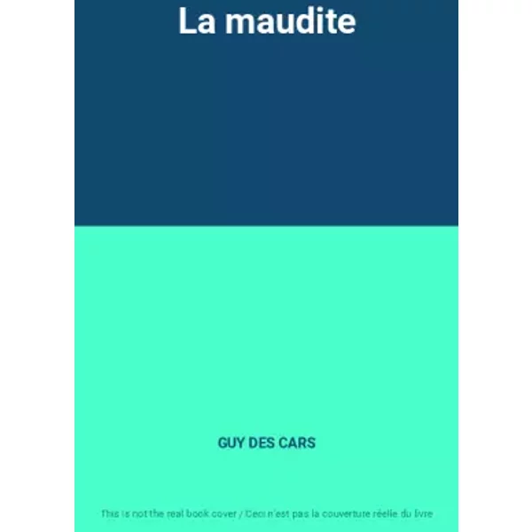 La Maudite - GUY des Cars-image
