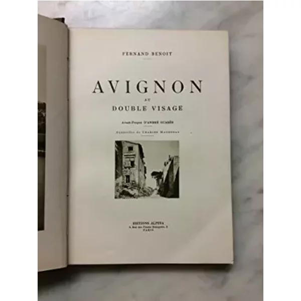 Avignon Au Double Visage - Fernand Benoit-image